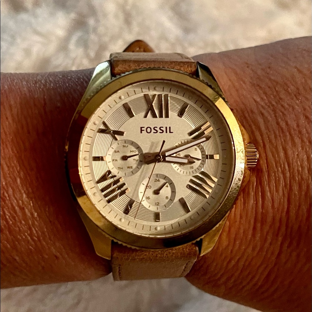 Fossil Cecile Multi-Function White Dial Ladies Wa… - image 4